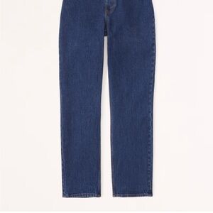 Abercrombie & Fitch Curve Love Ultra High Rise 90s Straight Jean